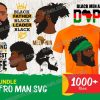 1000 Afro Man Svg Bundle, Black Man Svg, Afro Man Svg