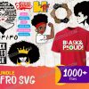 1000 Afro Svg Bundle, Black Woman Svg, Black Lives Matter