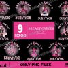 9 Breast Cancer Png Bundle, Breast Cancer Png