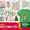 600 Christmas Svg Bundle, Christmas Svg, Xmas Svg