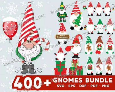 400 Holiday Gnome Svg Bundle, Gnome Svg, Christmas Svg