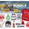 20 Christmas Harry Potter Svg Bundle, Harry Potter Svg