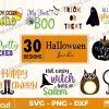33 Halloween Svg Bundle, Halloween Svg, Happy Halloween Svg