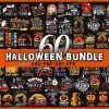 60 Halloween Svg Bundle, Halloween Svg, Vintage Halloween Svg