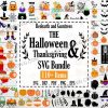 110 Halloween And Thanksgiving Svg Bundle, HalloweenSvg
