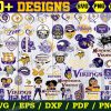 60 Minnesota Vikings Svg Bundle, Minnesota Vikings
