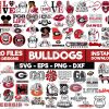 80 Georgia Bulldogs Svg Bundle, Georgia Bulldogs Svg