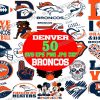 50 Denver Broncos Svg Bundle, Denver Broncos Svg